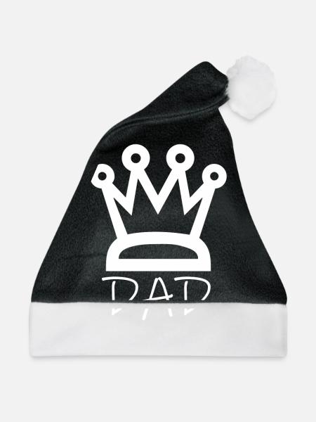 DAD - Weihnachtsmütze - Schwarz/Weiß