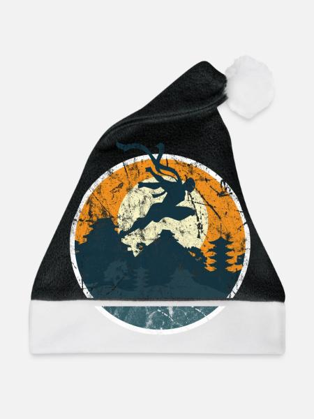 Kampfsport - Weihnachtsmütze - Schwarz/Weiß - Vorne