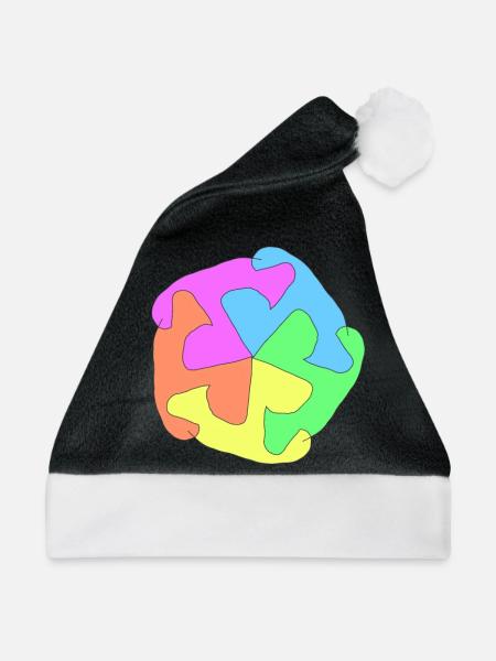 mandala buddhismus - Weihnachtsmütze - Schwarz/Weiß