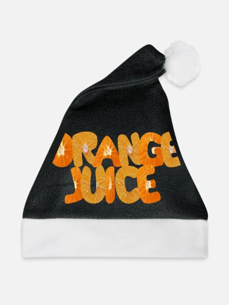 orange juice - Weihnachtsmütze - Schwarz/Weiß