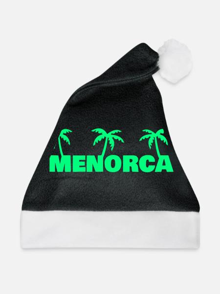 Menorca - Weihnachtsmütze - Schwarz/Weiß