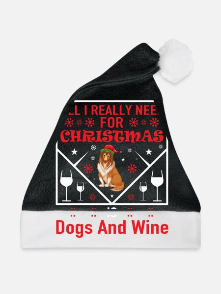 Ugly Christmas - Weihnachtsmütze - Schwarz/Weiß