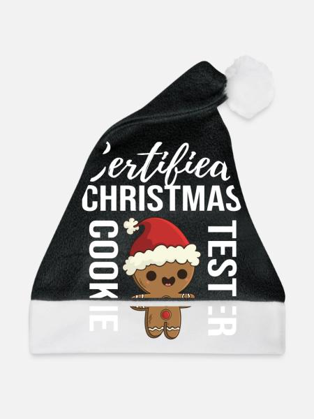 Ugly Christmas - Weihnachtsmütze - Schwarz/Weiß - Vorne