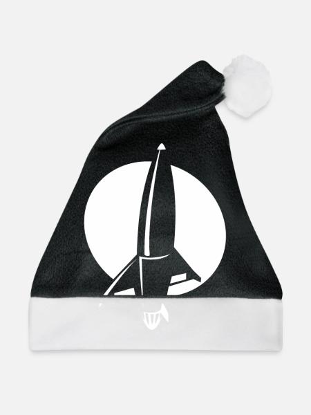 RAKETE - Weihnachtsmütze - Schwarz/Weiß - Vorne