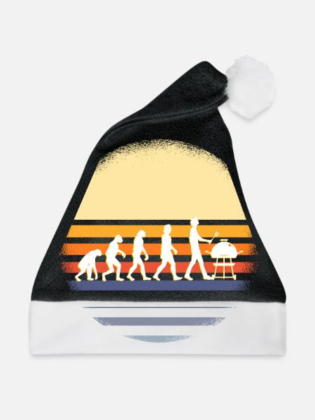 Grill Evolution - Weihnachtsmütze - Schwarz/Weiß