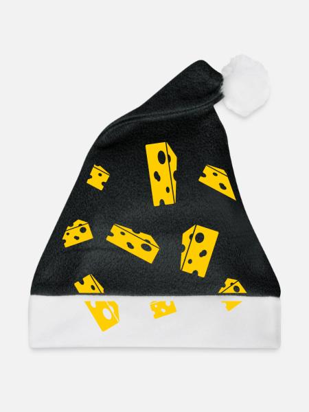 KÄSE - Weihnachtsmütze - Schwarz/Weiß