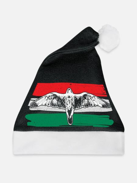 Ungarn Herkunft Geschenkidee - Weihnachtsmütze - Schwarz/Weiß