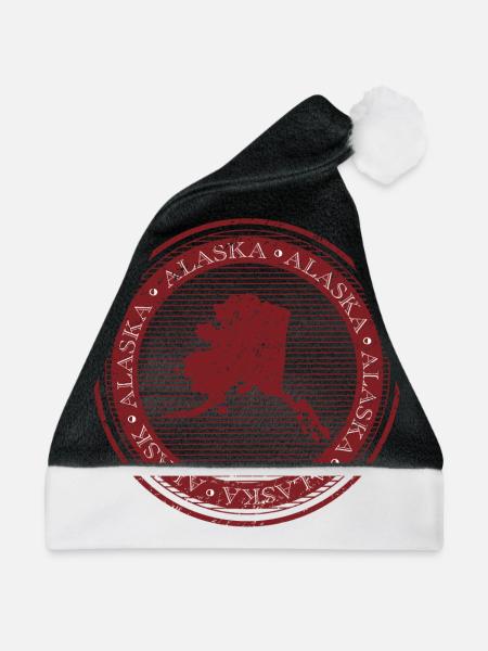 ALASKA - Weihnachtsmütze - Schwarz/Weiß