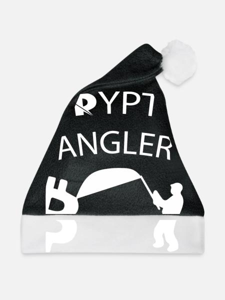 Bitcoin Trading Crypto Aktien - Weihnachtsmütze - Schwarz/Weiß