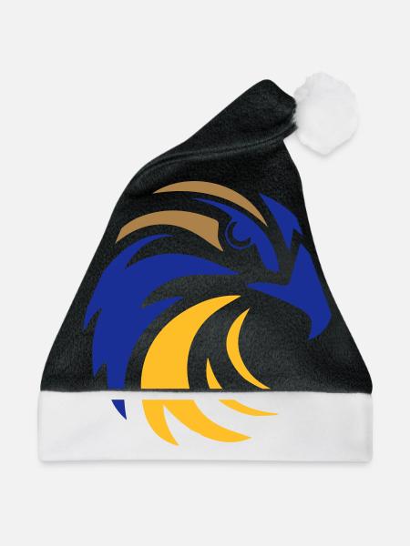 Adlerkopf Eagle - Weihnachtsmütze - Schwarz/Weiß