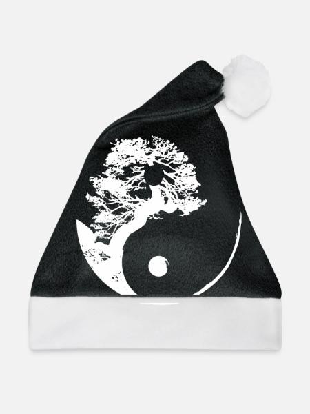 Qigong Qi Gong Tai Chi Chigong - Weihnachtsmütze - Schwarz/Weiß