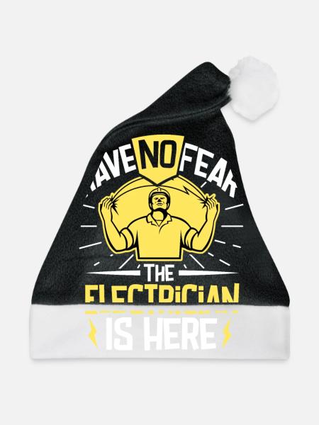 Elektriker Elektroingenieur Lineman Electrical - Weihnachtsmütze - Schwarz/Weiß