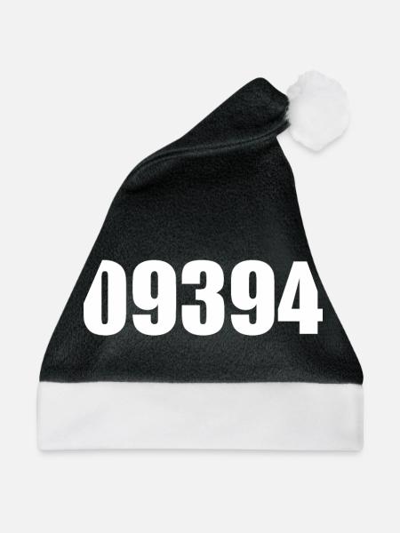 Hohndorf bei Stollberg - Weihnachtsmütze - Schwarz/Weiß - Vorne