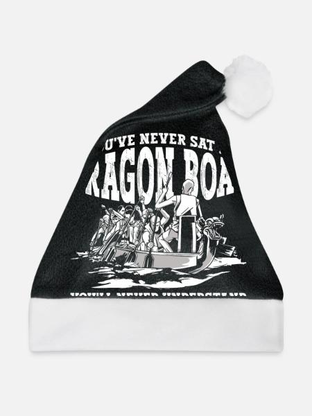 Drachenboot - Weihnachtsmütze - Schwarz/Weiß