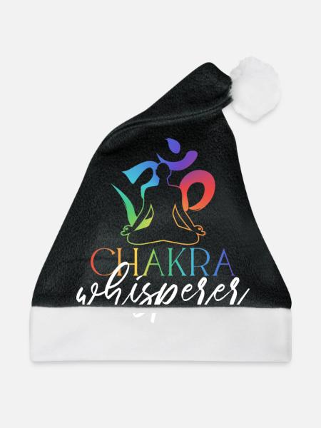 Reiki Praktiker Chakraheilung - Weihnachtsmütze - Schwarz/Weiß