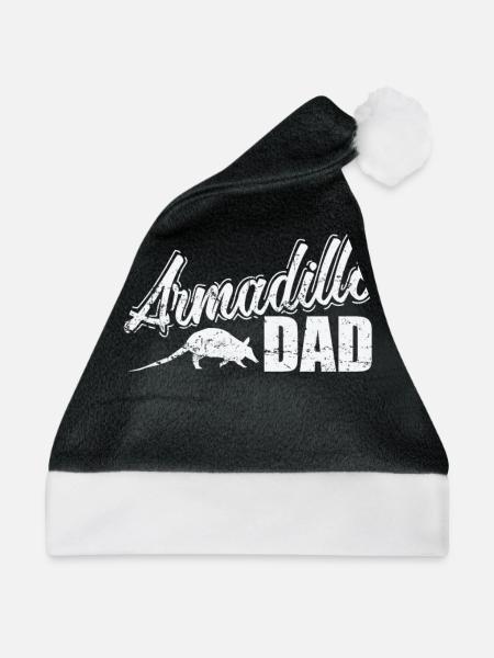Armadillos Dad Säugetier USA - Weihnachtsmütze - Schwarz/Weiß