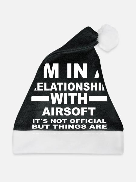 relationship with AIRSOFT - Weihnachtsmütze - Schwarz/Weiß