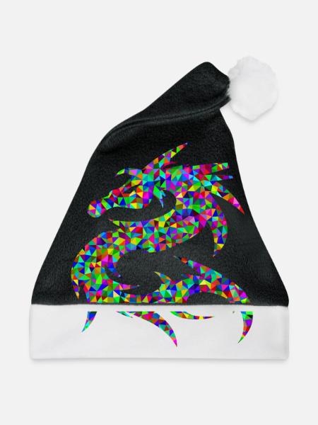 Dragon - Weihnachtsmütze - Schwarz/Weiß