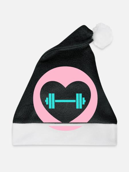 Workout - Weihnachtsmütze - Schwarz/Weiß