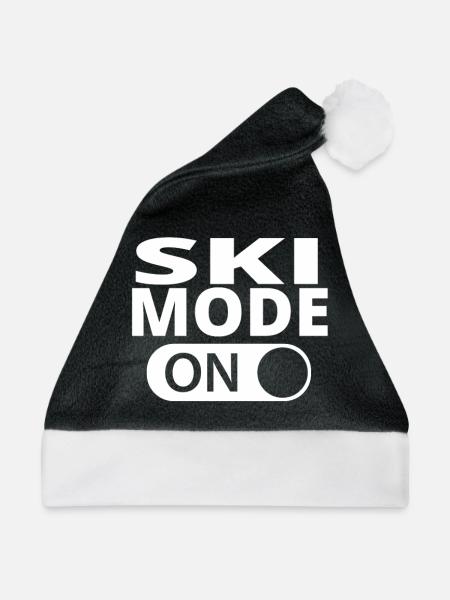 MODE ON SKI - Weihnachtsmütze - Schwarz/Weiß