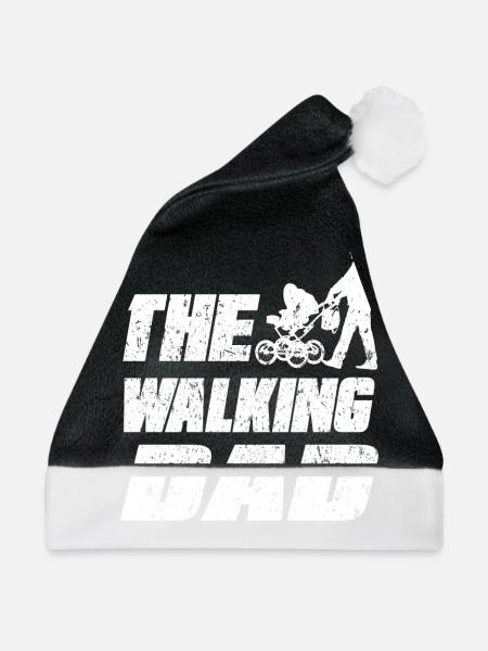 The Walking dad - Weihnachtsmütze - Schwarz/Weiß