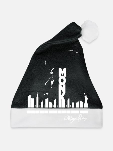Monk B - Weihnachtsmütze - Schwarz/Weiß