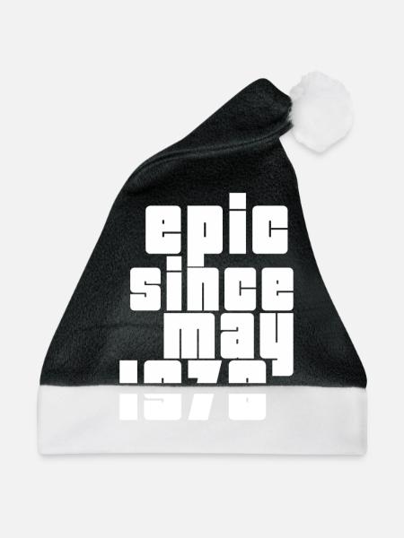 epic since may 1978 - Weihnachtsmütze - Schwarz/Weiß