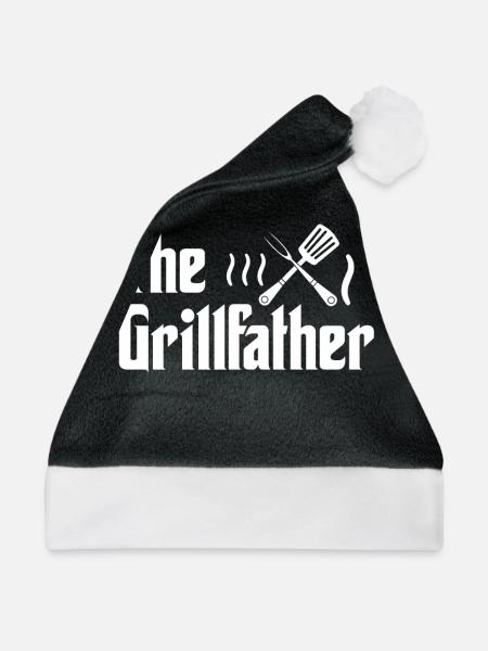 BBQ Grill - Weihnachtsmütze - Schwarz/Weiß