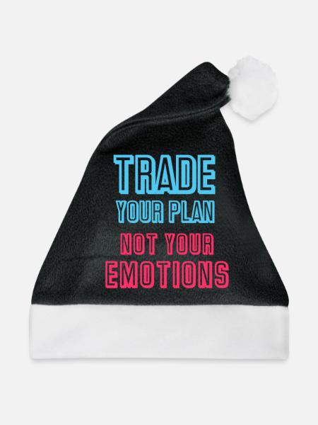Trade your Plan - Weihnachtsmütze - Schwarz/Weiß