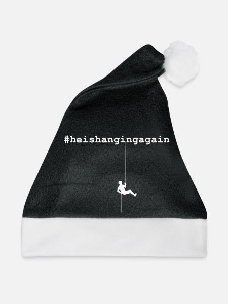 CLIMBING-RAPPELING - Weihnachtsmütze - Schwarz/Weiß