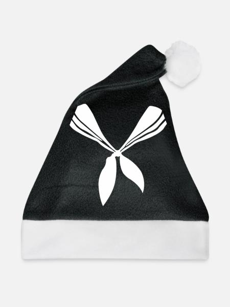 Matrosen Band Geschenk Matrose Shirt - Weihnachtsmütze - Schwarz/Weiß - Vorne