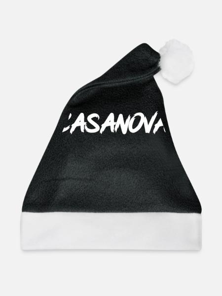 Casanova - Weihnachtsmütze - Schwarz/Weiß
