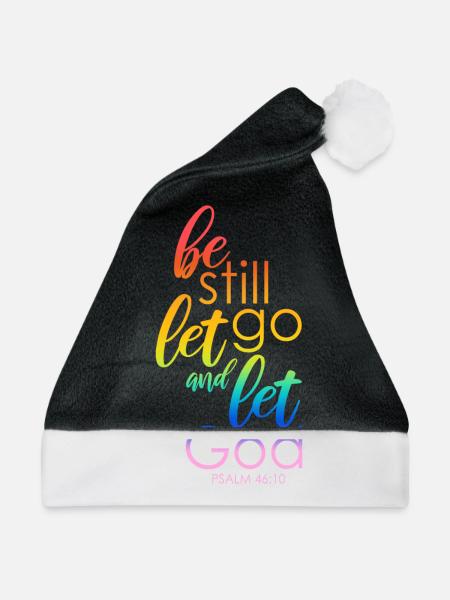 Gott Jünger Bibelvers Geschenk - Weihnachtsmütze - Schwarz/Weiß