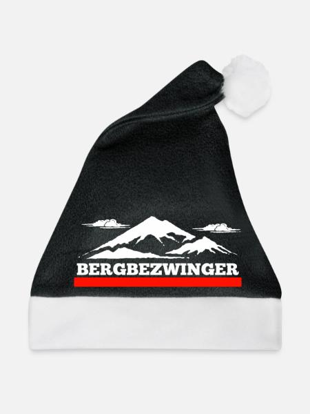 Bergsteiger - Weihnachtsmütze - Schwarz/Weiß - Vorne