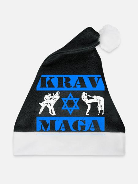 Krav Maga - Weihnachtsmütze - Schwarz/Weiß