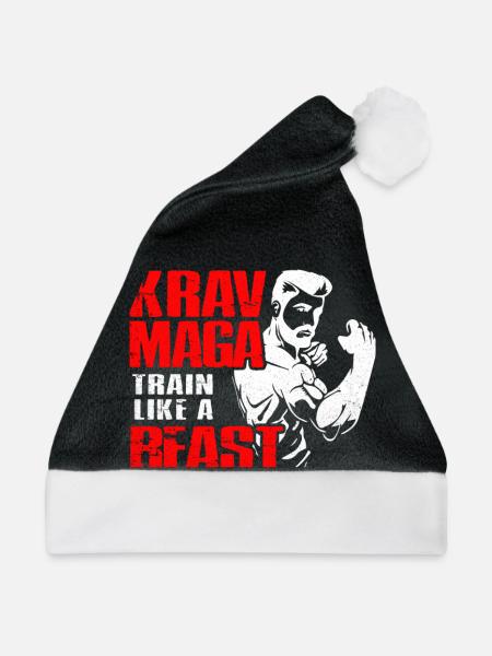 Krav Maga - Weihnachtsmütze - Schwarz/Weiß