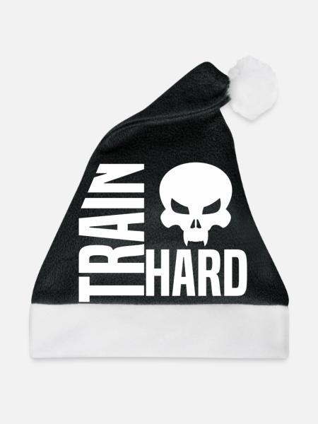 Training - Weihnachtsmütze - Schwarz/Weiß - Vorne