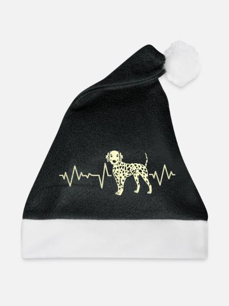 Dalmatiner - Weihnachtsmütze - Schwarz/Weiß
