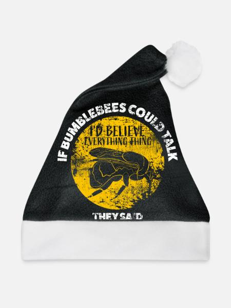 Hummel - Weihnachtsmütze - Schwarz/Weiß - Vorne