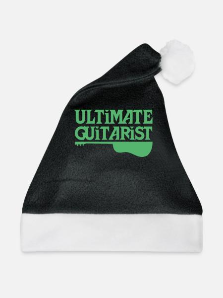 Gitarrist - Weihnachtsmütze - Schwarz/Weiß - Vorne