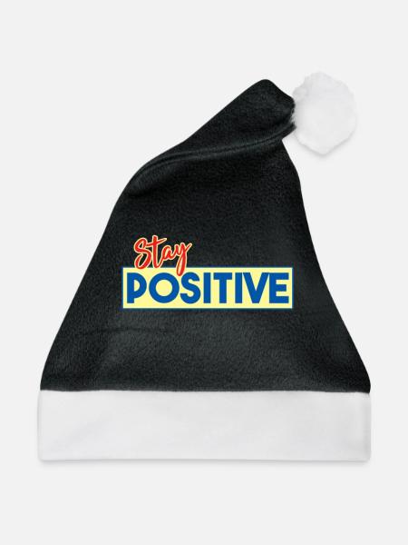 Motivation - Weihnachtsmütze - Schwarz/Weiß