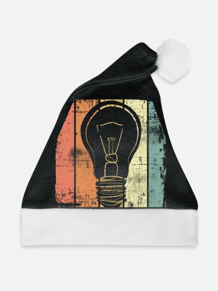 Nerd - Weihnachtsmütze - Schwarz/Weiß