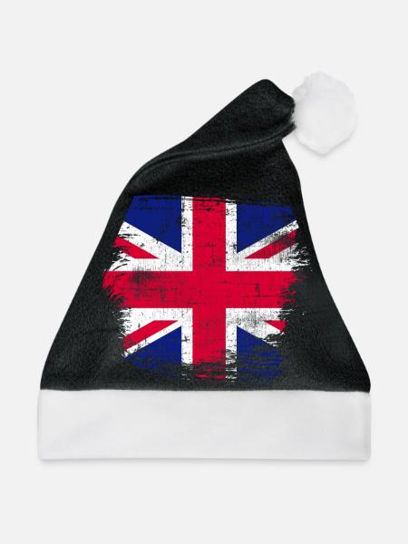 Großbritannien - Weihnachtsmütze - Schwarz/Weiß