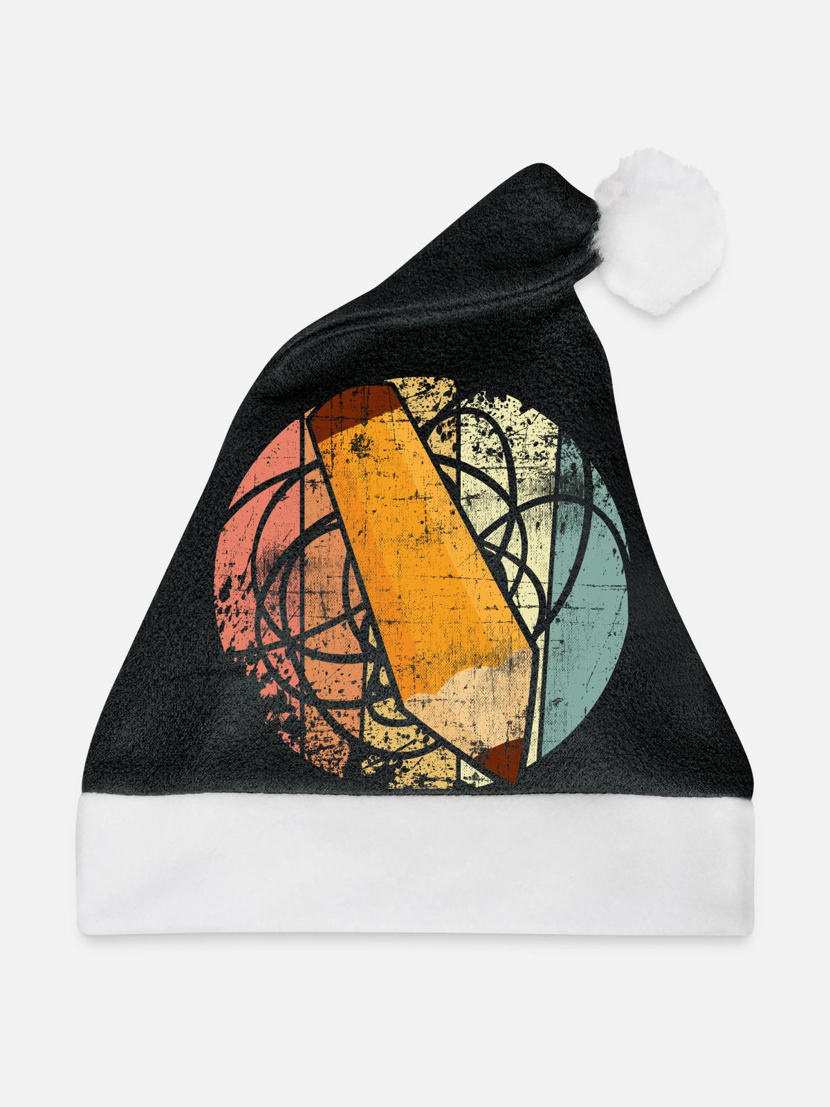Schule - Weihnachtsmütze - Schwarz/Weiß - Vorne