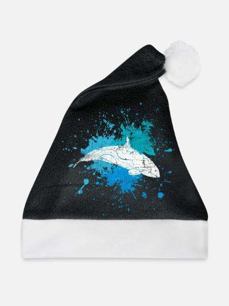 Orca - Weihnachtsmütze - Schwarz/Weiß