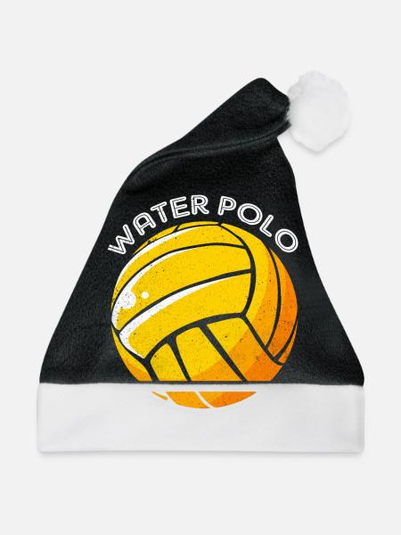 Wasserball - Weihnachtsmütze - Schwarz/Weiß