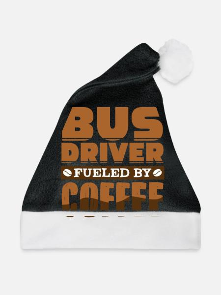Busfahrer - Weihnachtsmütze - Schwarz/Weiß