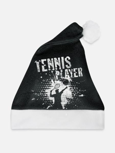Tennis - Weihnachtsmütze - Schwarz/Weiß