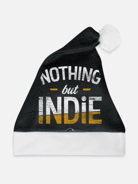 Indie Musik Rock - Weihnachtsmütze - Schwarz/Weiß