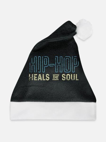 Hip Hop - Weihnachtsmütze - Schwarz/Weiß